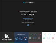 Tablet Screenshot of lucasvallim.com